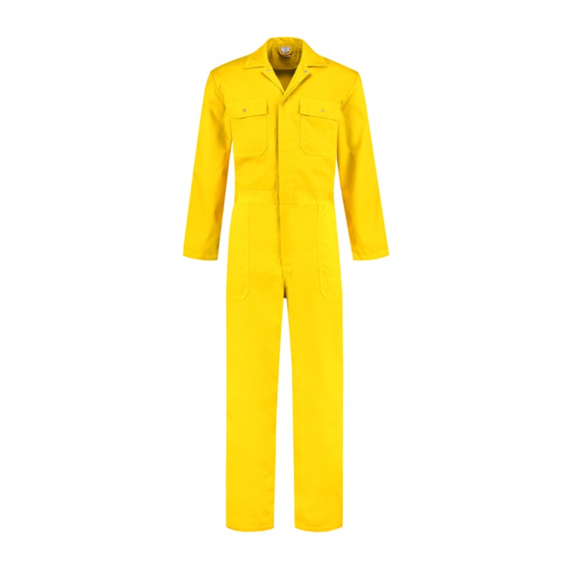 COVERALL MI x POLYSTER & COTTON LEMON YELLOW S