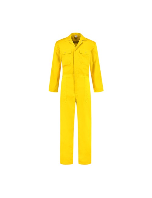 COVERALL MI x POLYSTER & COTTON LEMON YELLOW S
