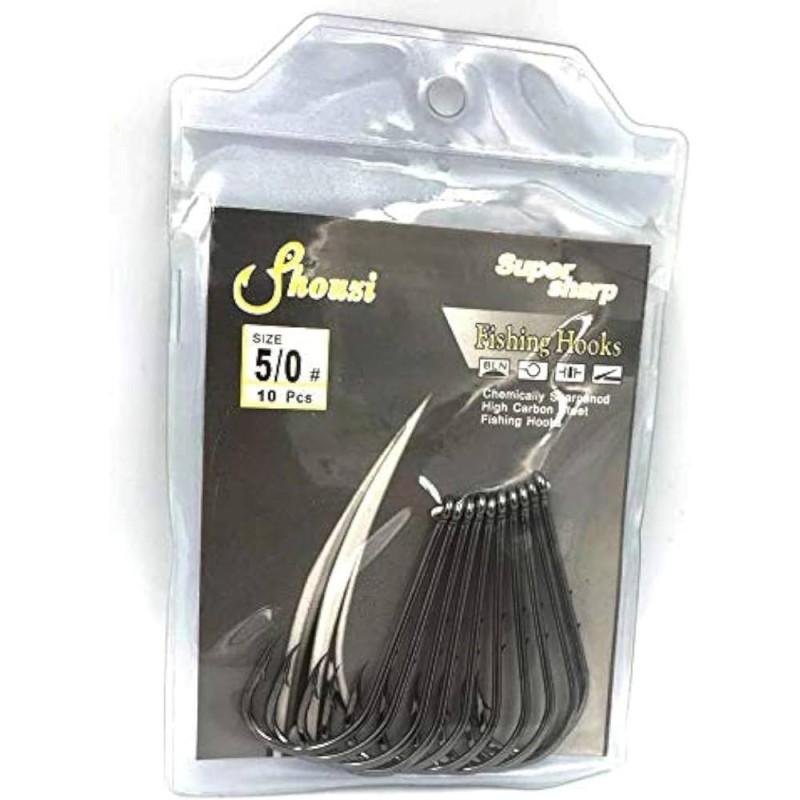 SHOUZI SUPER SHARP FISHING HOOK 5/0
