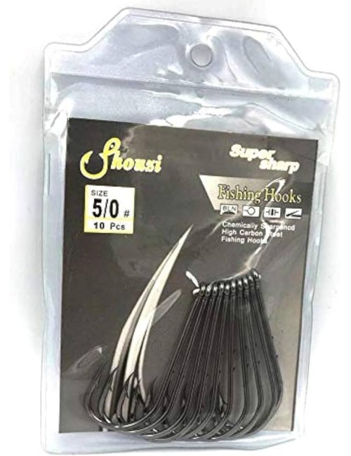 SHOUZI SUPER SHARP FISHING HOOK 5/0