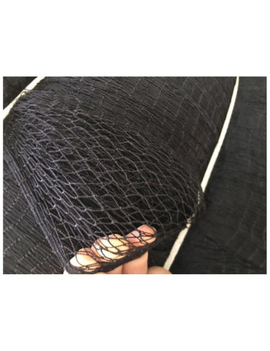 CHN شبك ديكور ملون اسود "1/4 -1 30متر