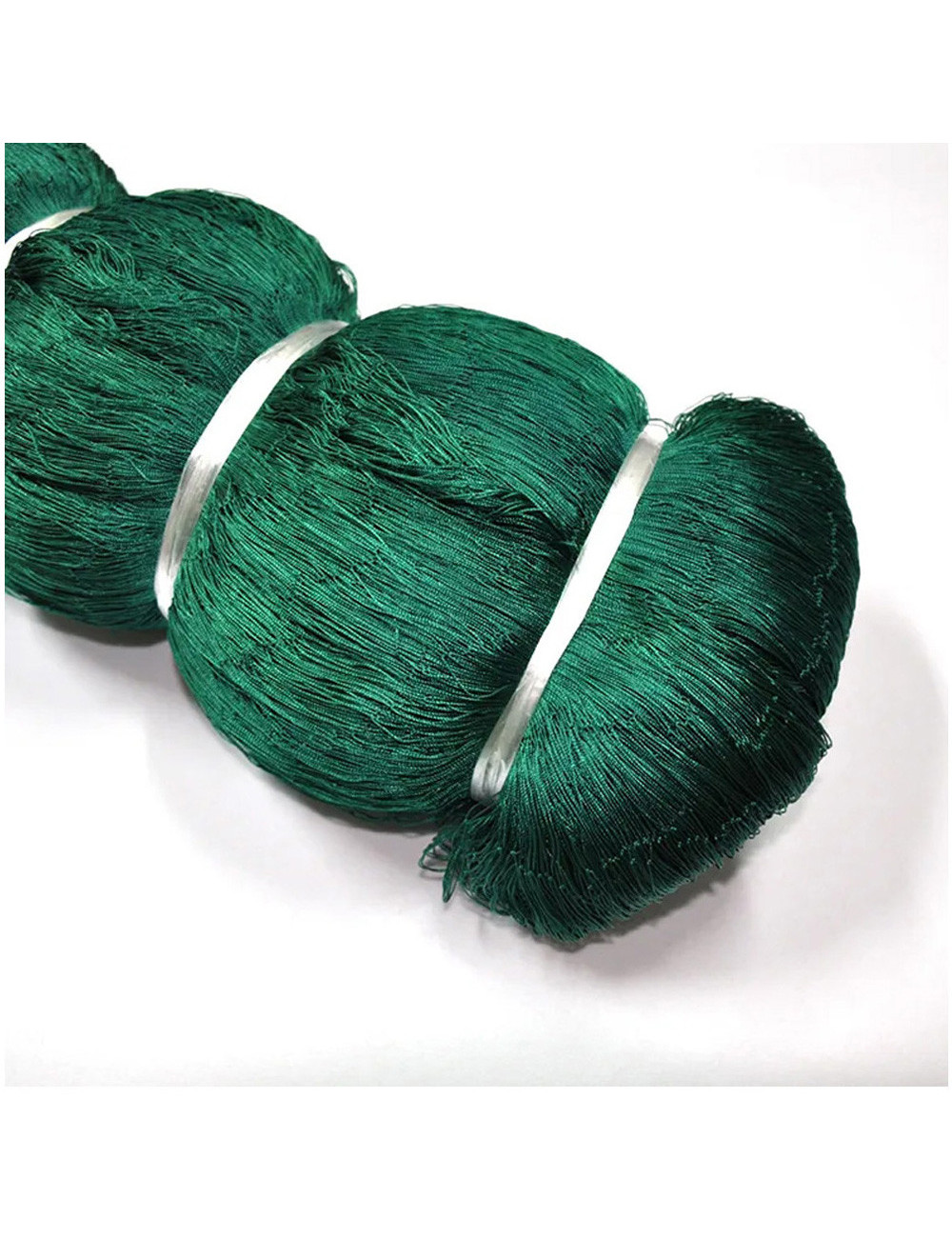 NYLON DECORATION NET 210D/15PLY 1" 80MD X 100FT DARK GREEN