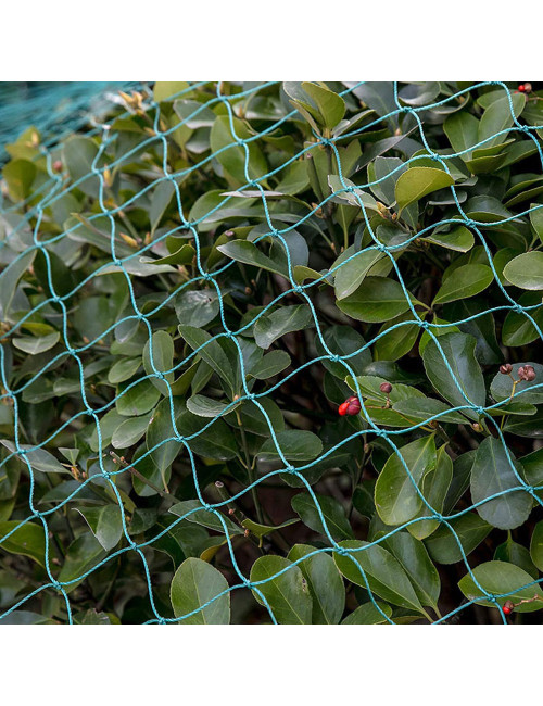 NYLON DECORATION NET 210D/15PLY 1" 80MD X 100FT DARK GREEN