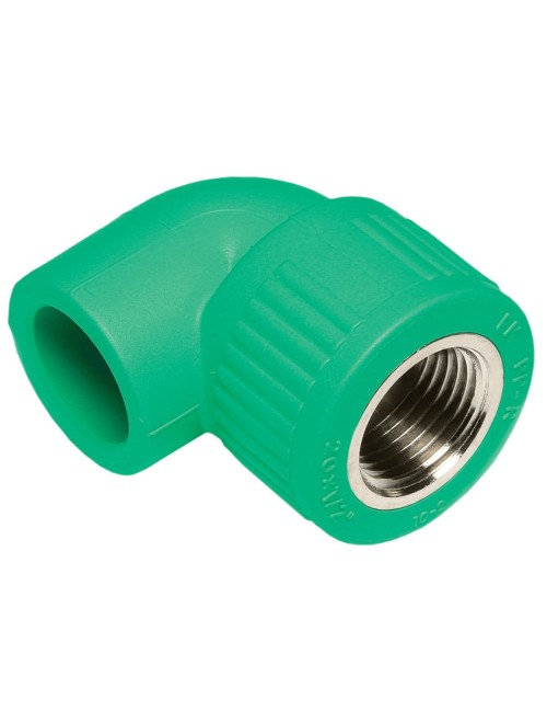 كوع زاوية "1×"1/2 سن داخلي نحاس اخضر لحيم