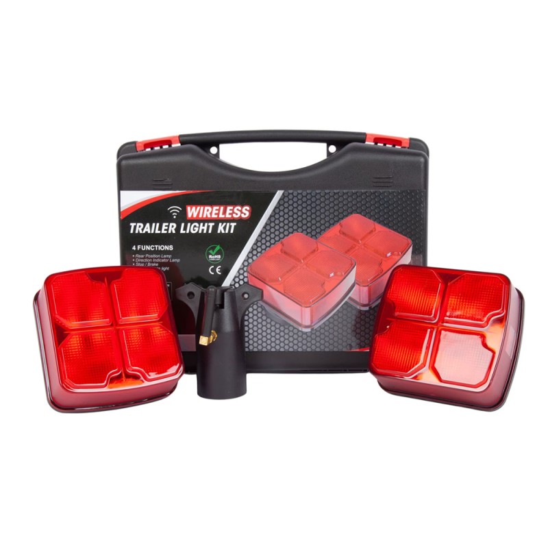 T212 WIRELESS TRAILER LIGHT KIT فلشر سيارة تحذيري موديل امريكي