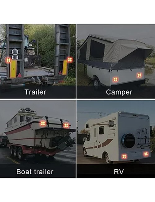 T212 WIRELESS TRAILER LIGHT KIT فلشر سيارة تحذيري موديل امريكي
