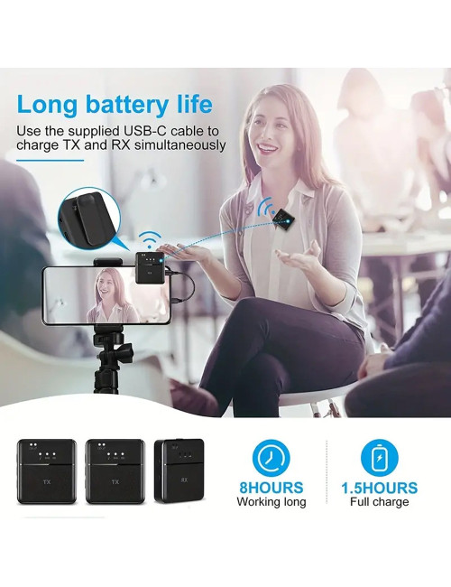 SX31D 3IN1 MULTIFUNTION WIRELESS MICROPHONE DOUBLE