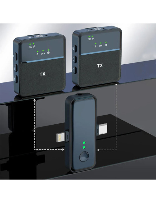 SX31D 3IN1 MULTIFUNTION WIRELESS MICROPHONE DOUBLE