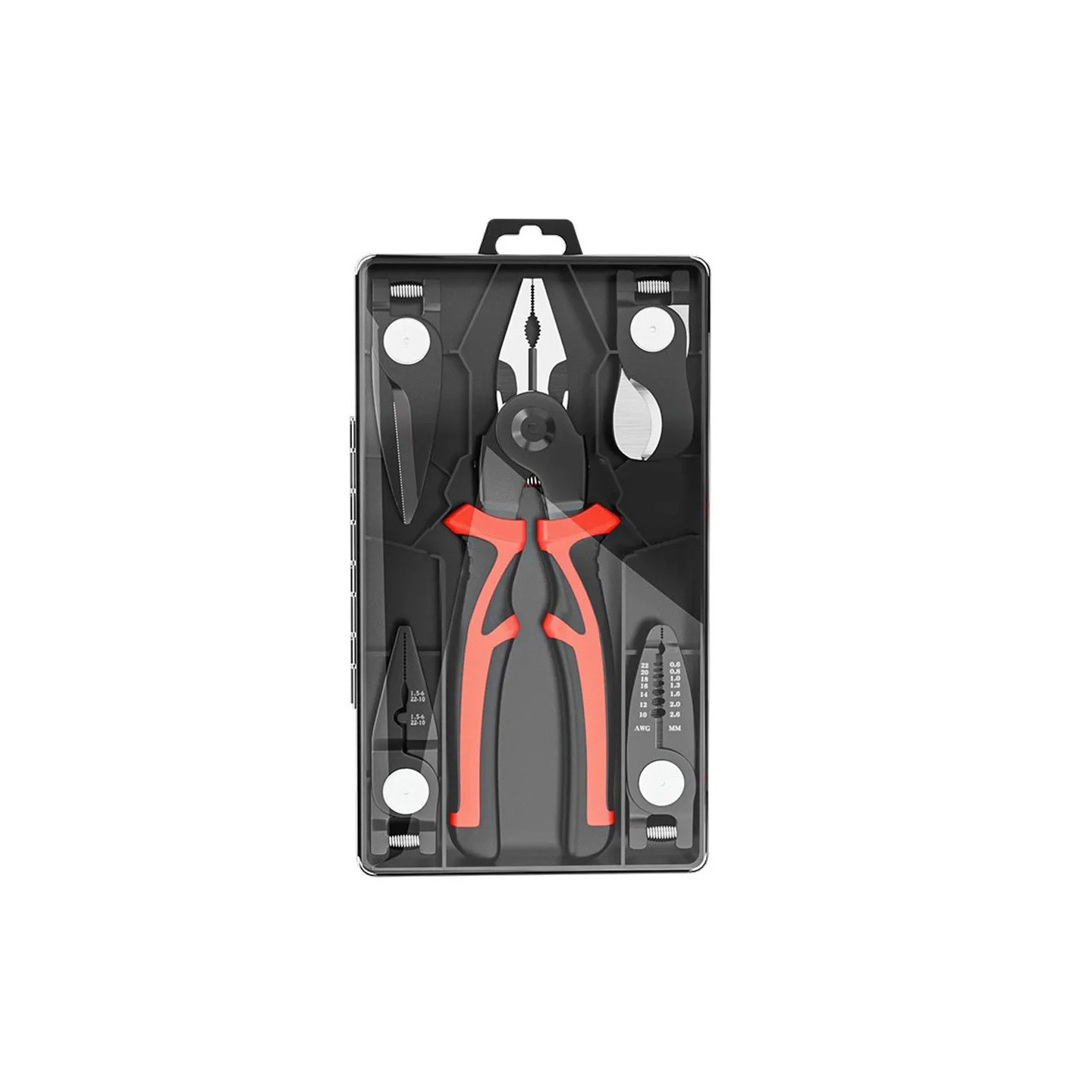 SJP8029 5IN1 HEAD CHANGING PLIER SET