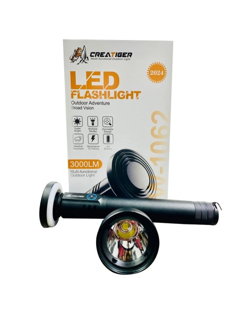 TW-1062 LED FLASHLIGHT 3000LM