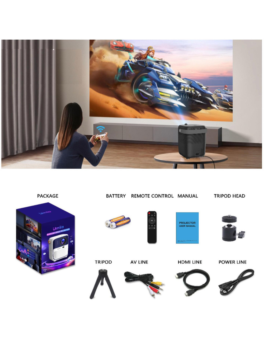 Q1 UMIO PROJECTOR