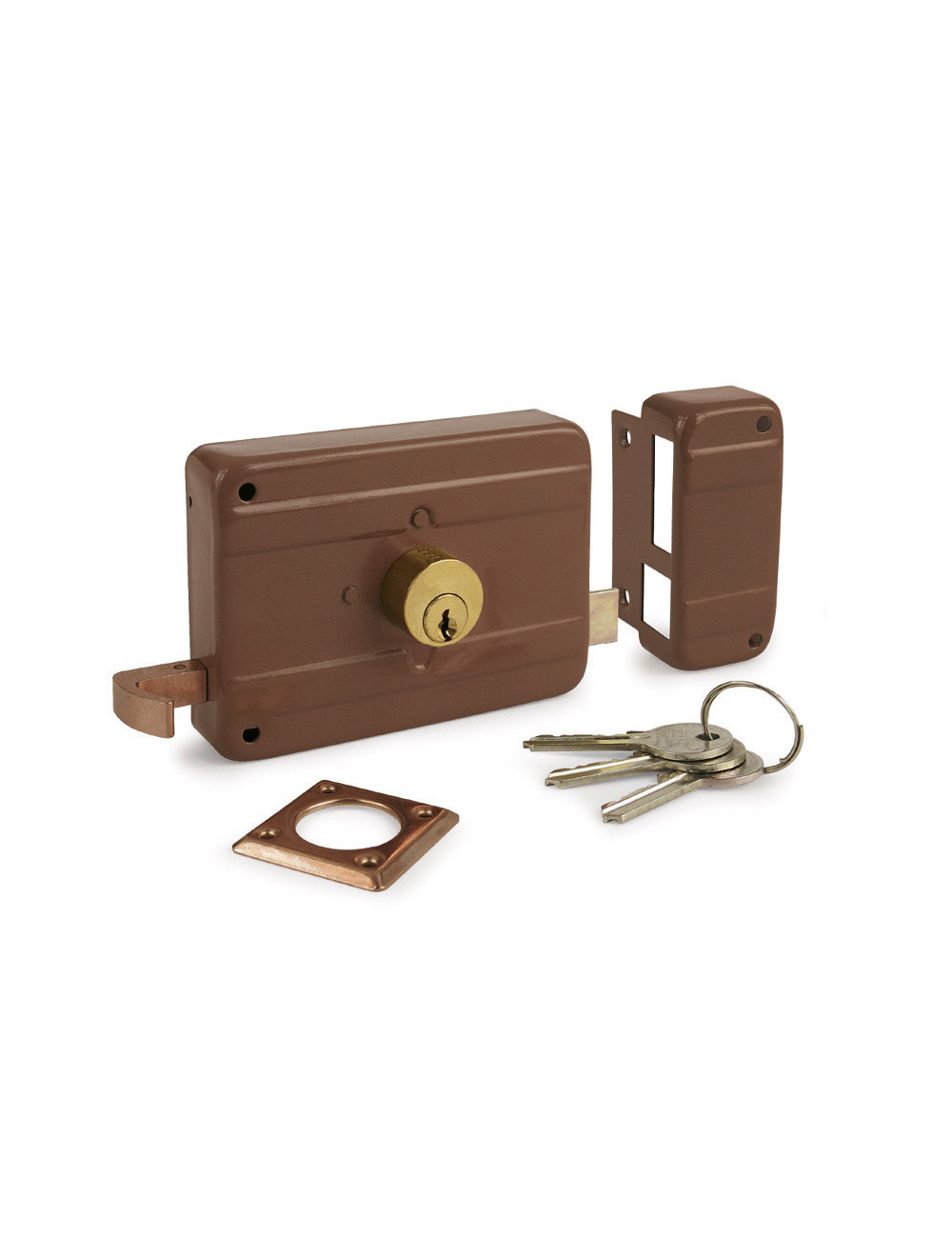 قفل باب حديد ايزو 60ملي ايطالي