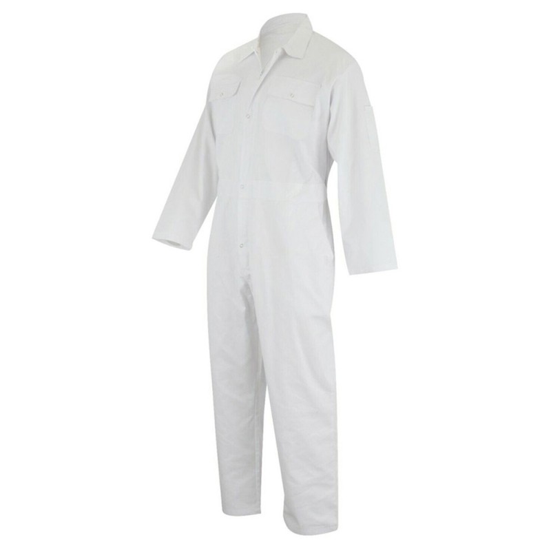 FT-1318 COVERALL 100% COTTON WHITE L