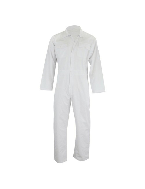 FT-1318 COVERALL 100% COTTON WHITE L