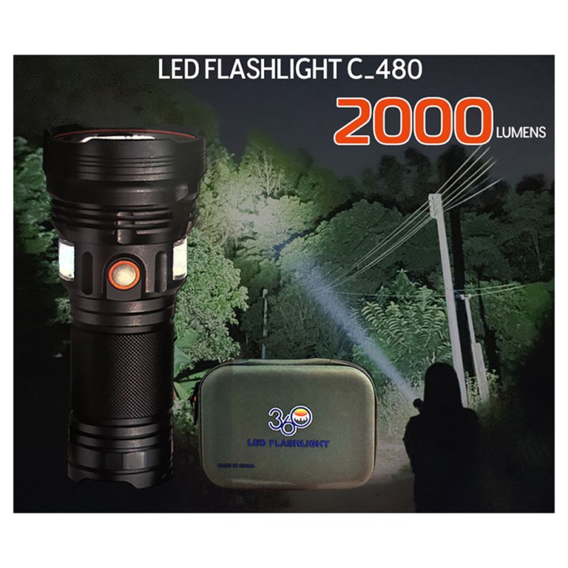 C-480 / TW-1067 360 كشاف شحن يدوي متعدد الاستخدام