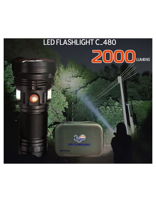 C-480 / TW-1067 360 كشاف شحن يدوي متعدد الاستخدام