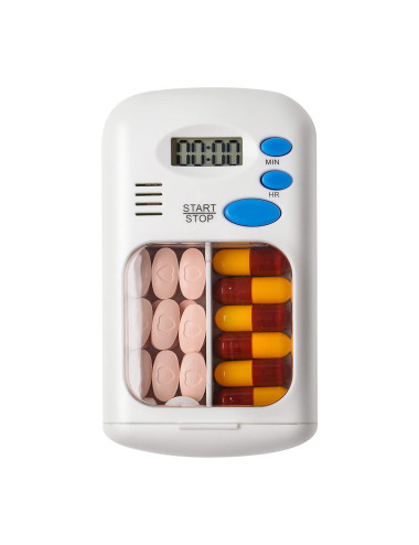 MINI-01 علبة ادوية مع منبة للتذكير