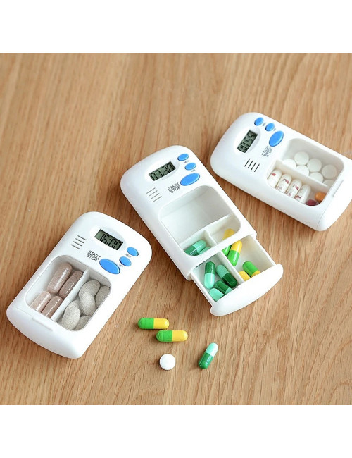 MINI-01 علبة ادوية مع منبة للتذكير