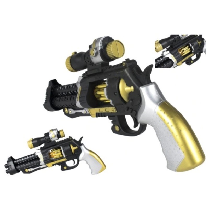 980-3 BATTERY OPERATED KIDS TOY GUN 34*18.5CM