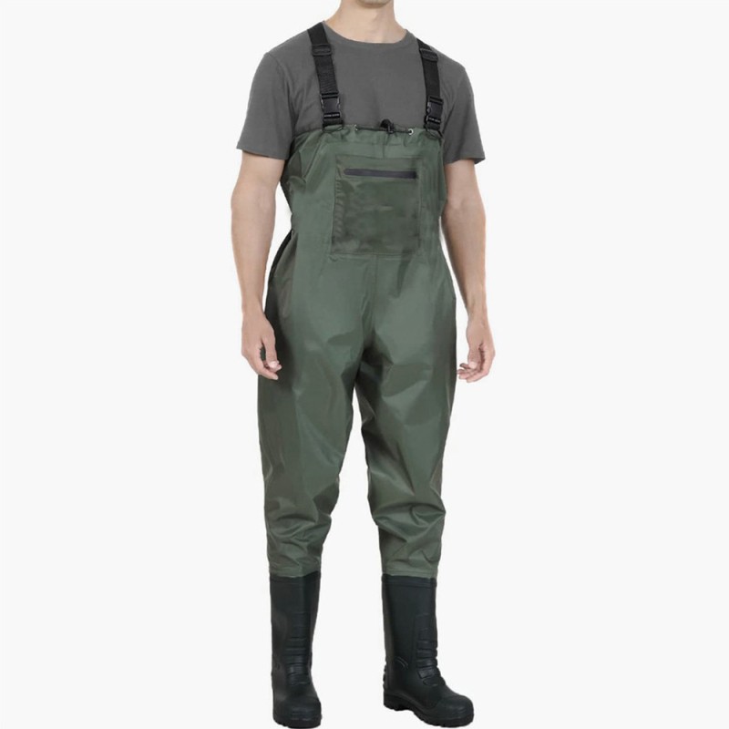 COVERALL JACKET WITH SHOES (WADER) SIZE 46