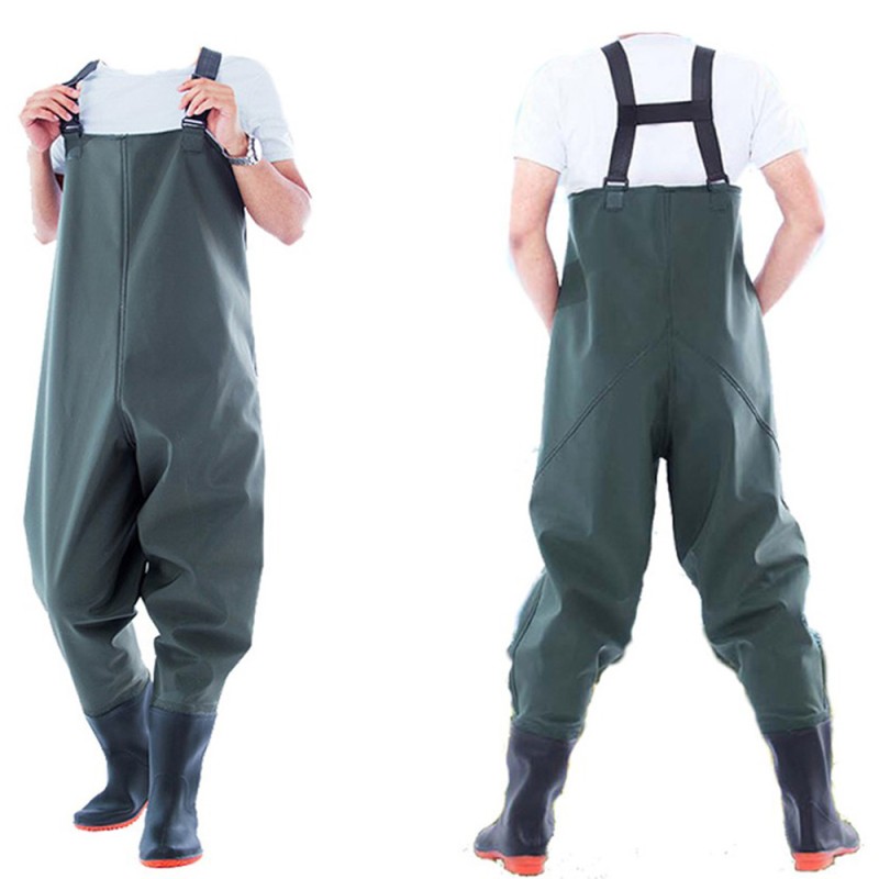 COVERALL JACKET WITH SHOES (WADER) SIZE 46