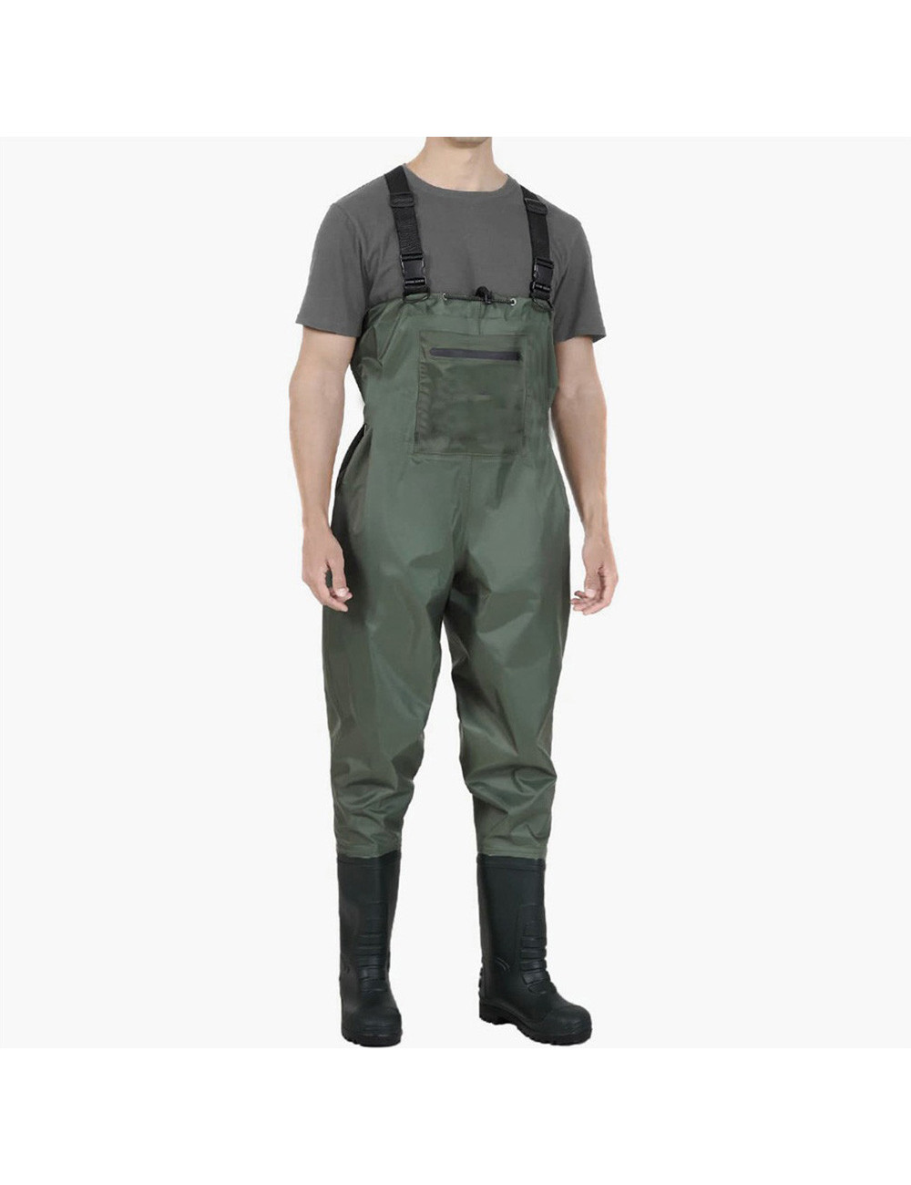 COVERALL JACKET WITH SHOES (WADER) SIZE 47