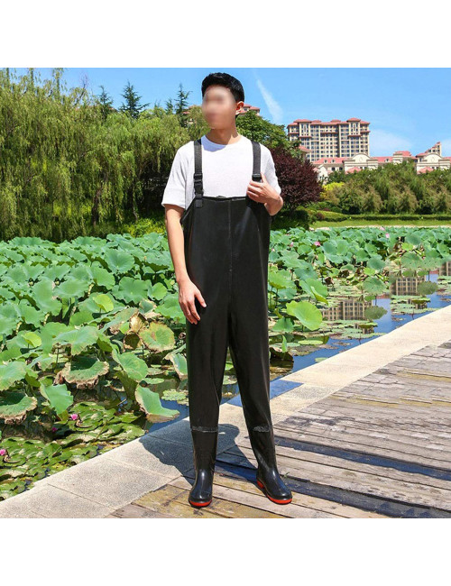 COVERALL JACKET WITH SHOES (WADER) SIZE 47