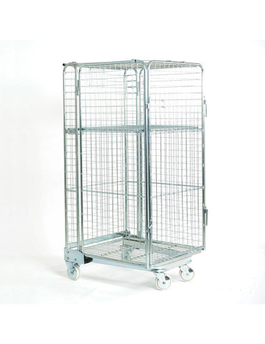 CAGE TROLLEY WITH HEAD COVER 700*820*1720MM