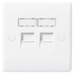 CAT6-RJ45 بلاك شبكات دبل