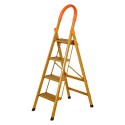 ALUMINIUM LADDER GOLDEN COLOR 4 STEPS
