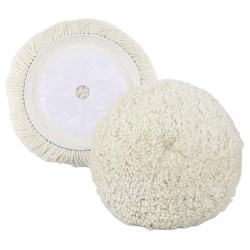 BUFFING PAD WOOL VELCRO 7