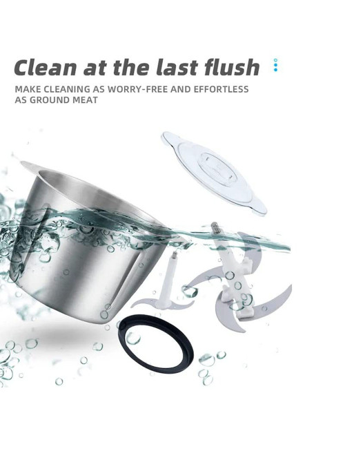 ML-8061 MIRALUX 1800W مفرمة خضار استيل 6 لتر