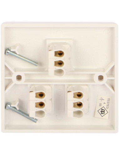 ELECTRICAL 3 SWITCH WHITE