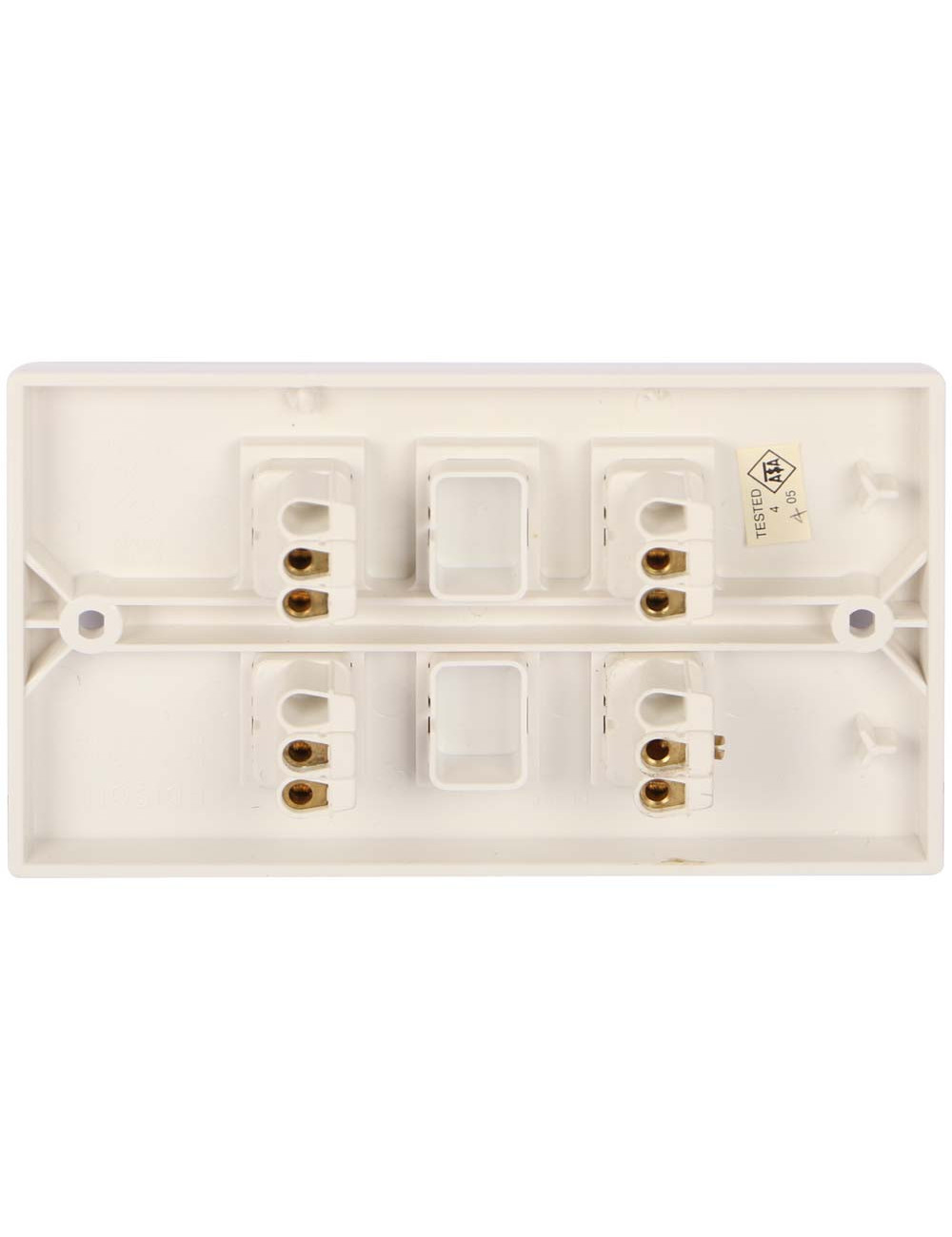 ELECTRICAL WHITE SWITCH 3 X 3