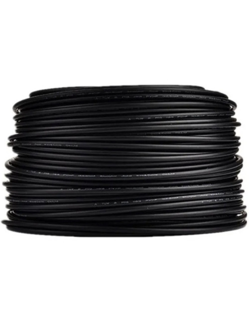 SOLAR CABLE BLACK 10MM2 x 100 MTR