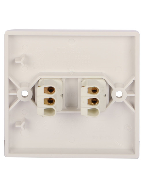 ELECTRICAL 2 SWITCH WHITE
