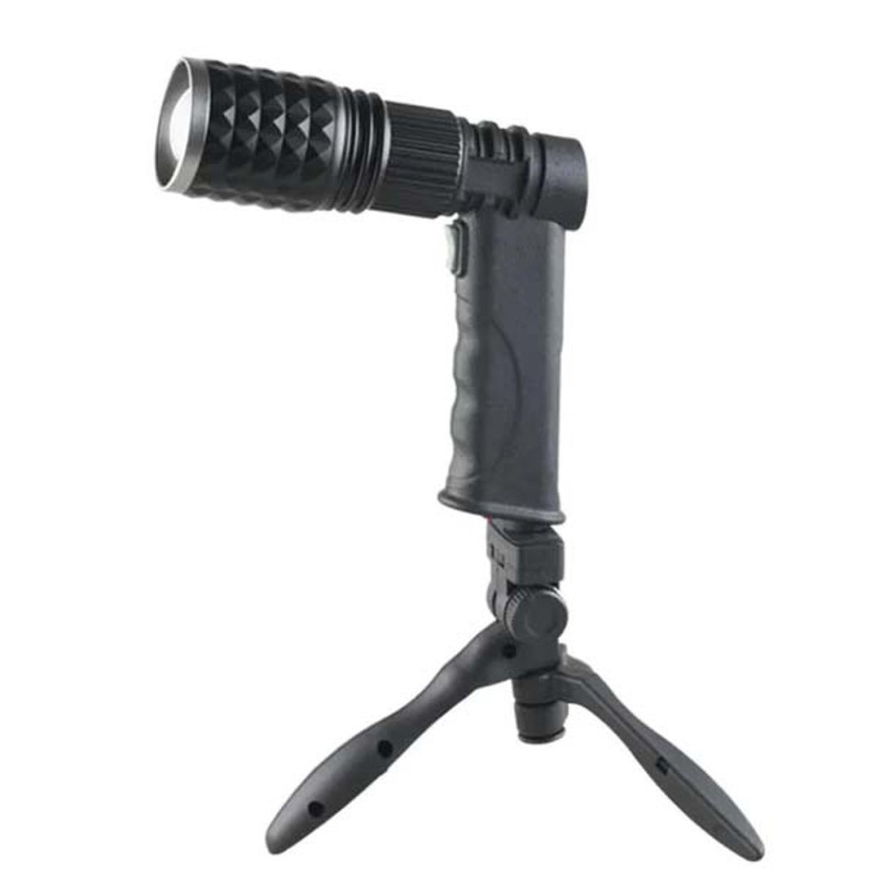 XML T6 كشاف يدوي مع قاعدة LED CHN