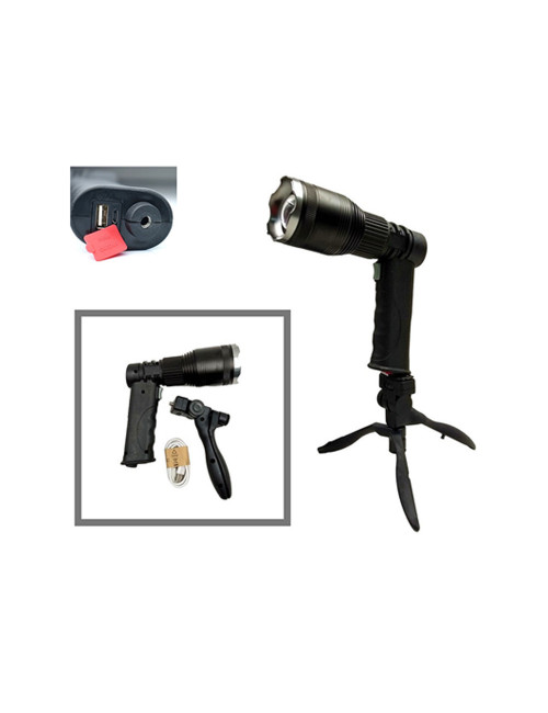 XML T6 MULTIFUNCTIONAL PISTOL LED LIGHT