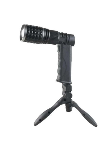 XML T6 كشاف يدوي مع قاعدة LED CHN