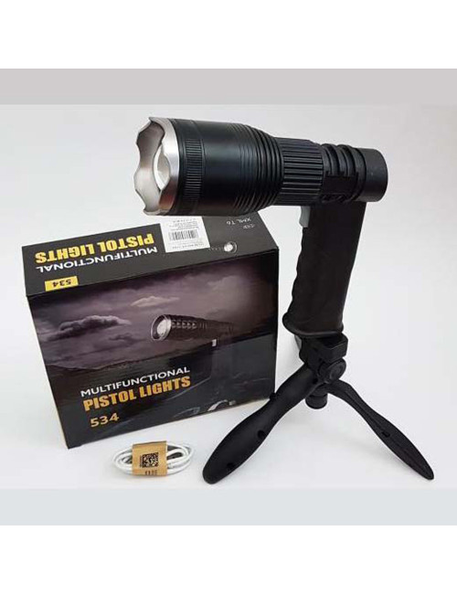 XML T6 MULTIFUNCTIONAL PISTOL LED LIGHT