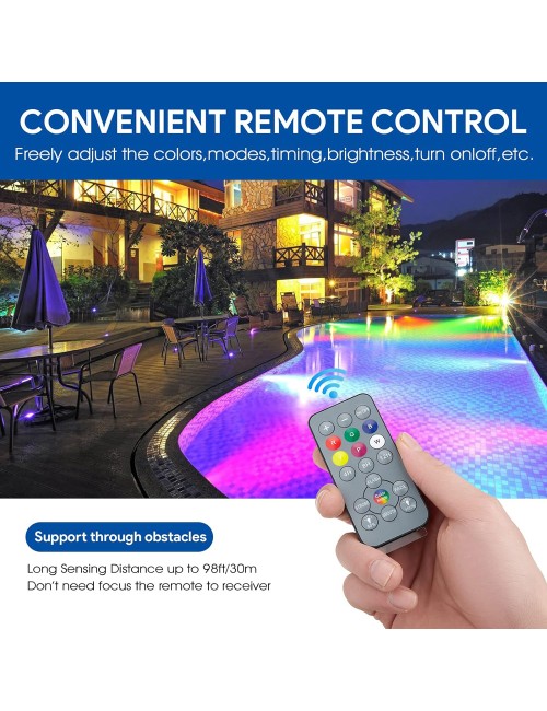 IZ-3604 -6.6Wلمبة نافورة ضد الماء سمارت مع ريموت