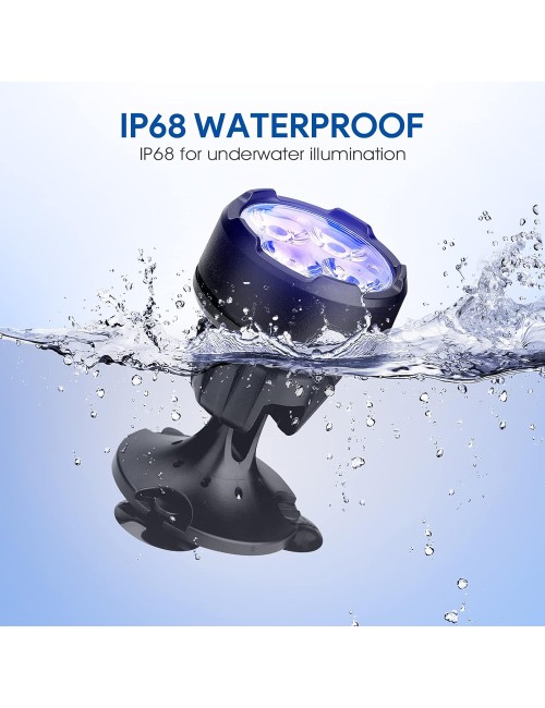 IZ-3604 -6.6Wلمبة نافورة ضد الماء سمارت مع ريموت