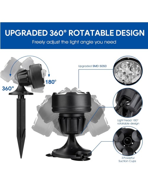 IZ-3604 -6.6Wلمبة نافورة ضد الماء سمارت مع ريموت