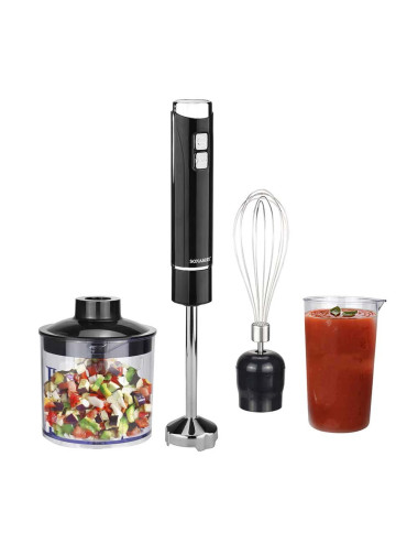 SONASHI 4 IN 1 HAND BLENDER WITH CALIBRATED BEAKER CHOPPER AND WHISK /2 SPEED / 250W