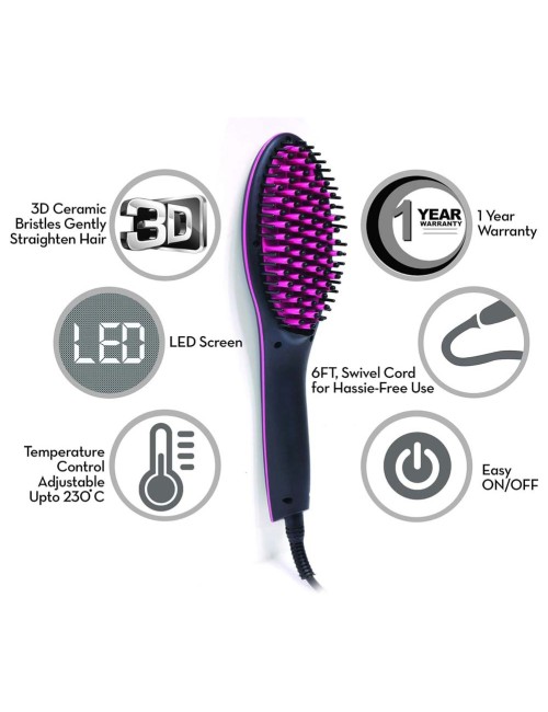 SONASHI HAIR STRAIGTENER BRUSH