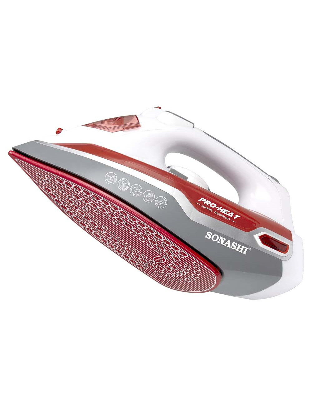 SONASHI STEAM IRON WITH CERAMIC COATED SOLE PLATE-2400W