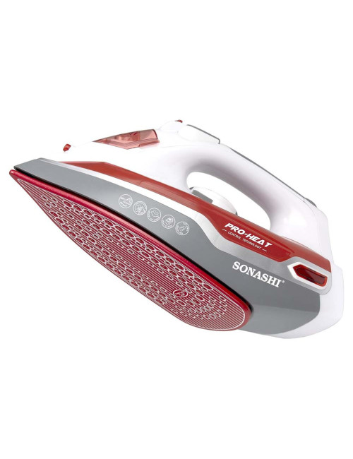 SONASHI STEAM IRON WITH CERAMIC COATED SOLE PLATE-2400W