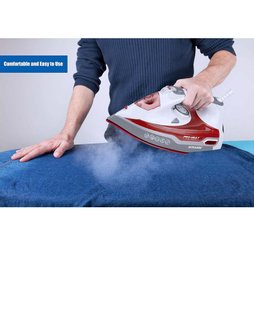 SONASHI STEAM IRON WITH CERAMIC COATED SOLE PLATE-2400W