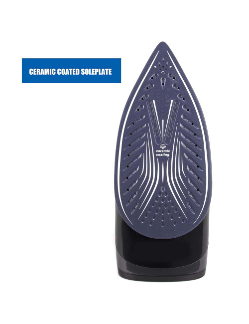 SONASHI STEAM IRON WITH CERAMIC COATED SOLE PLATE-2200W