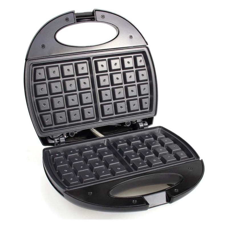 SONASHI TWO SLICE WAFFLE MAKER WITH NON-STICK WAFFLE PLATE